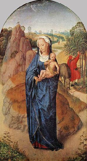 Hans Memling Virgin and Child in a Landscape